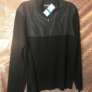 NWT Michael Kors 1/4 zipper pullover